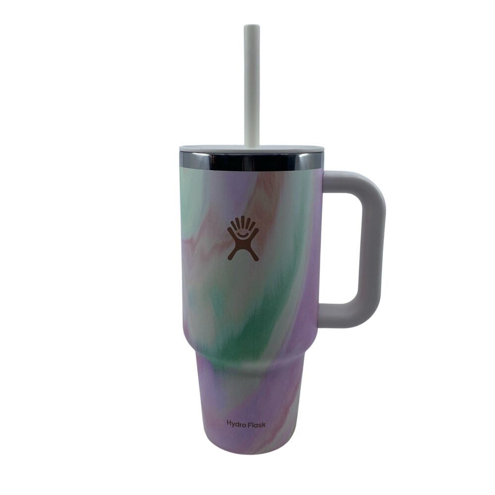 Hydro Flask 32 oz Travel Tumbler Sugar Rush Limited Edition w/ Straw Cup